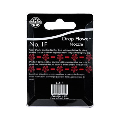 JEM Drop Flower Nozzle #1F #NZ1F - Papagino Foods Inc.