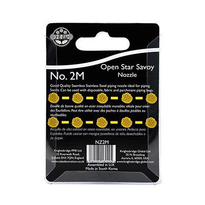 JEM Nozzle - Medium Open Star Savoy #2M  #NZ2M