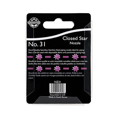 JEM Nozzle - Closed Star #31  #NZ31