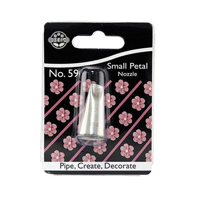 JEM Nozzle - Small Petal / Ruffle Nozzle #59 #NZ59 - Papagino Foods Inc.