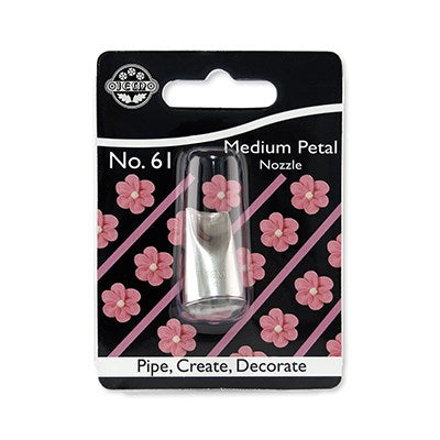 JEM Nozzle - Medium Petal / Ruffle #61 #NZ61 - Papagino Foods Inc.