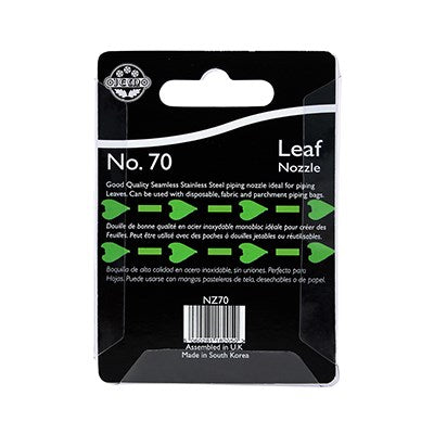 JEM Nozzle - Medium Leaf #70 #NZ70 - Papagino Foods Inc.