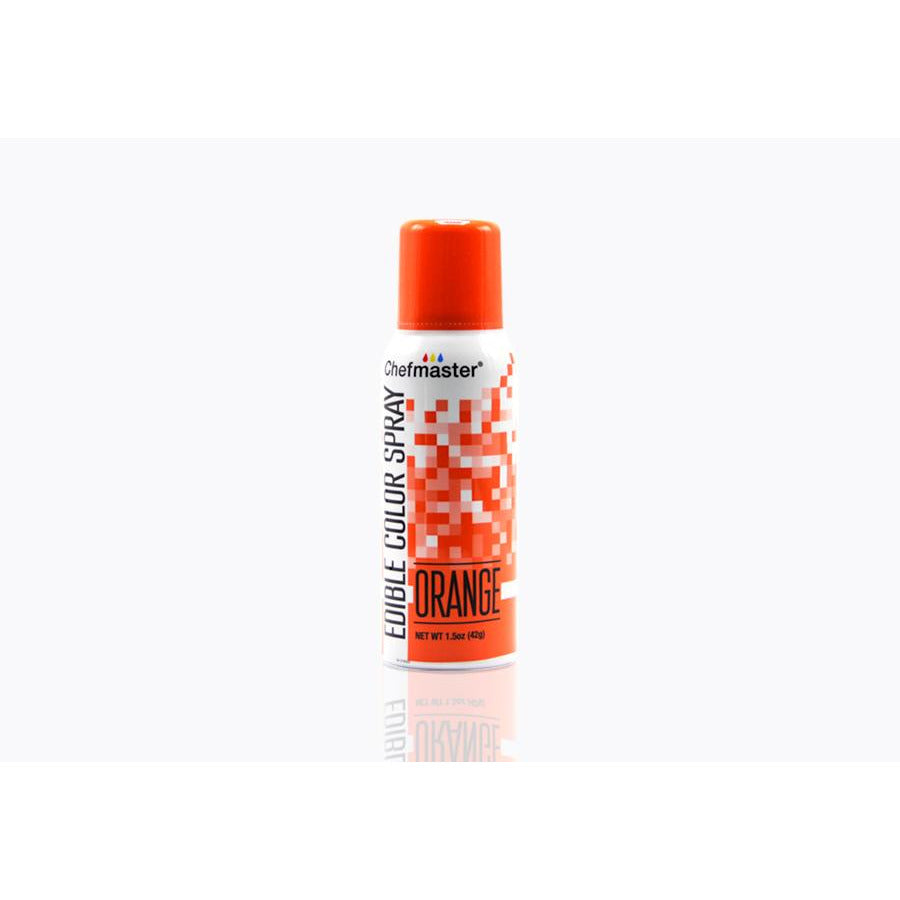 Chefmaster Edible Spray Paint Orange (# 3620) 1.5 OZ - Papagino Foods Inc.