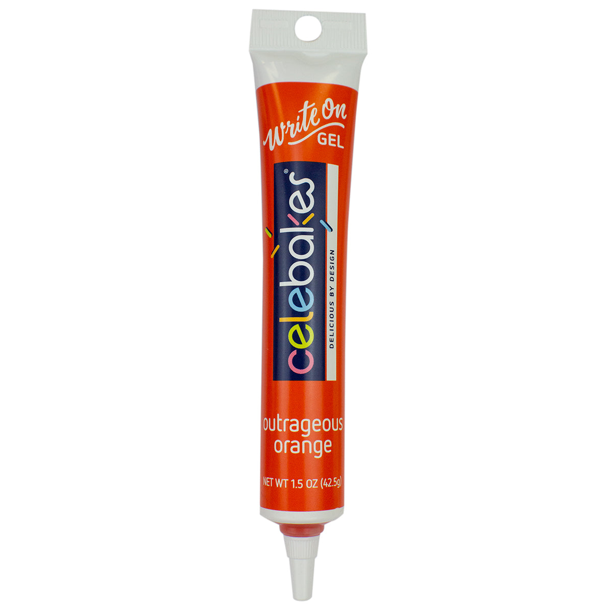 Outrageous Orange Write-On Gel, 1.5 oz - Papagino Foods Inc.