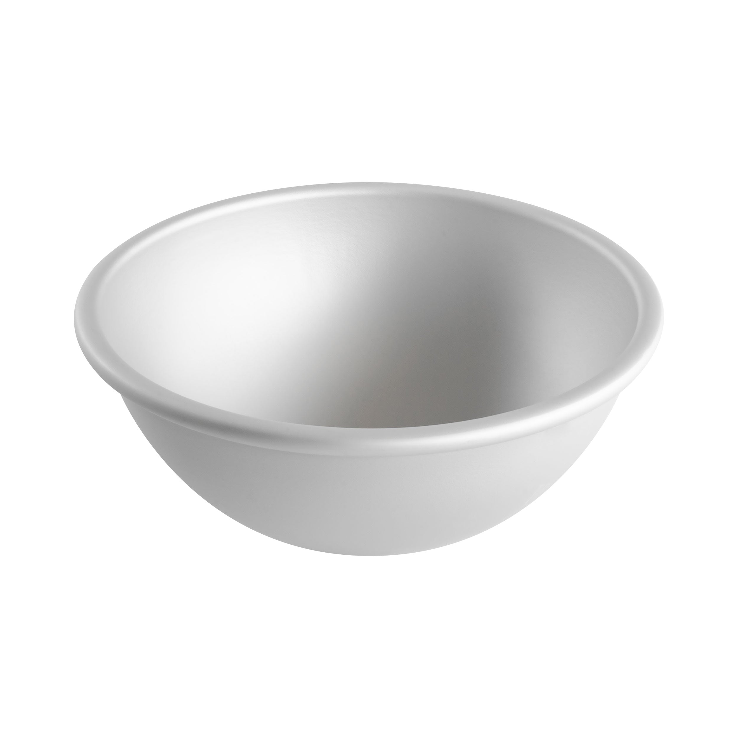 Fat Daddio, Anodized Aluminum, Hemisphere Pan, 8 in Diameter x 4 in Deep (PHA-8) - Papagino Foods Inc.