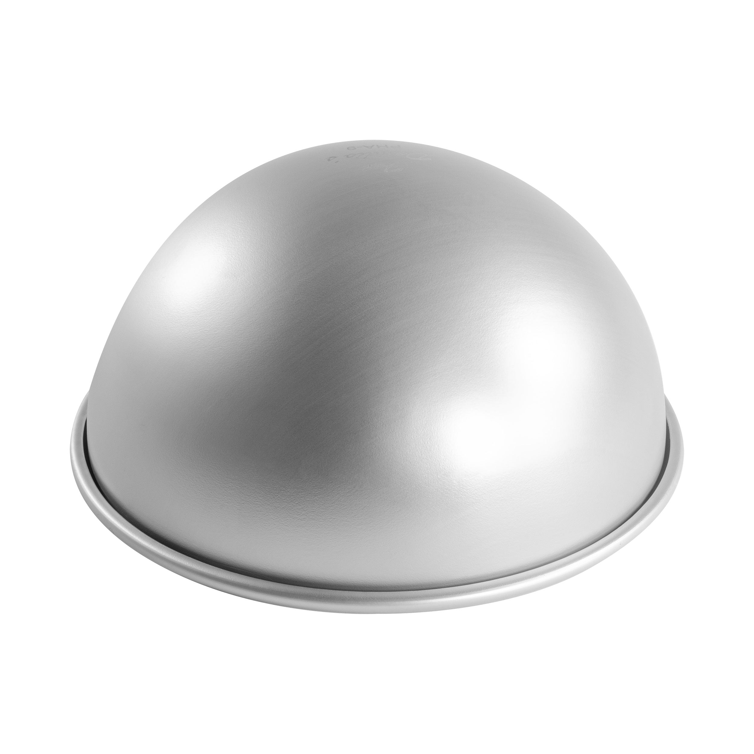 Fat Daddio, Anodized Aluminum, Hemisphere Pan, 9 in Diameter x 4 1/2 in Deep (PHA-9) - Papagino Foods Inc.