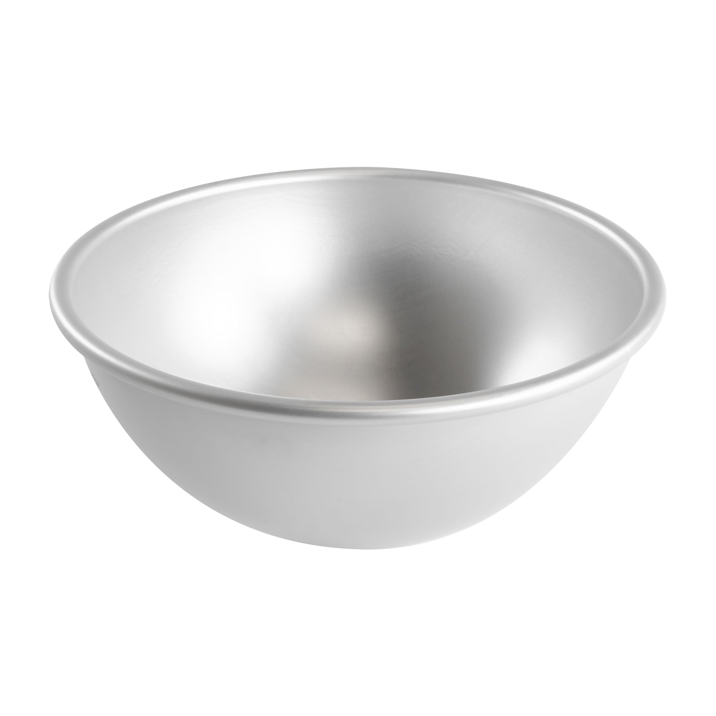 Fat Daddio, Anodized Aluminum, Hemisphere Pan, 9 in Diameter x 4 1/2 in Deep (PHA-9) - Papagino Foods Inc.
