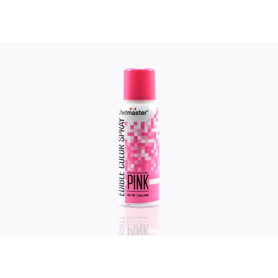 Chefmaster Edible Spray Paint Pink (# 3625) 1.5 OZ - Papagino Foods Inc.