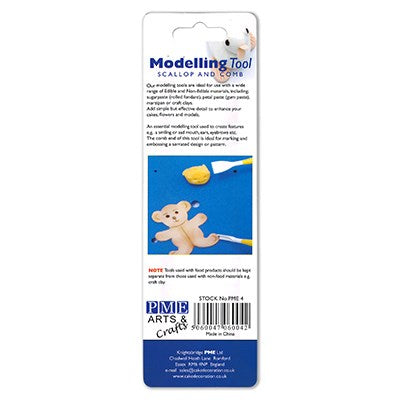 PME Modelling Tools - Scallop & Comb (162mm / 6.4”) #PME4 - Papagino Foods Inc.