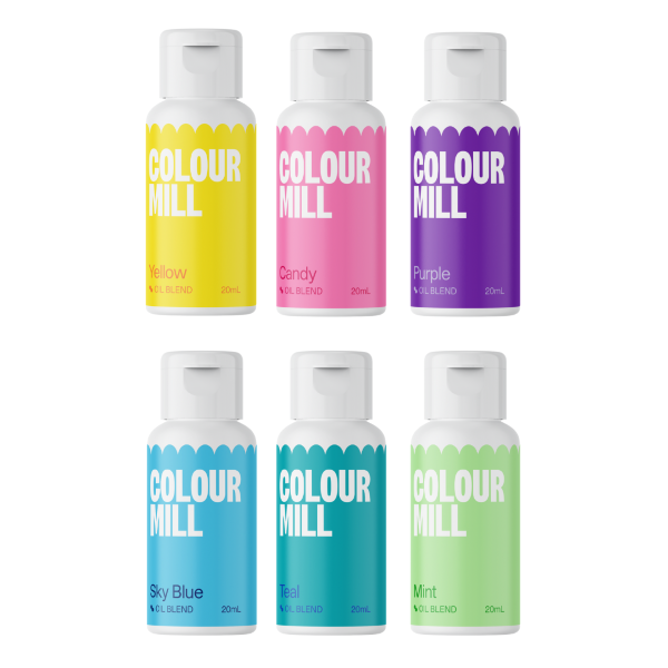 Colour Mill Oil Based Colouring 20ml Pool Party - Papagino Foods Inc.
