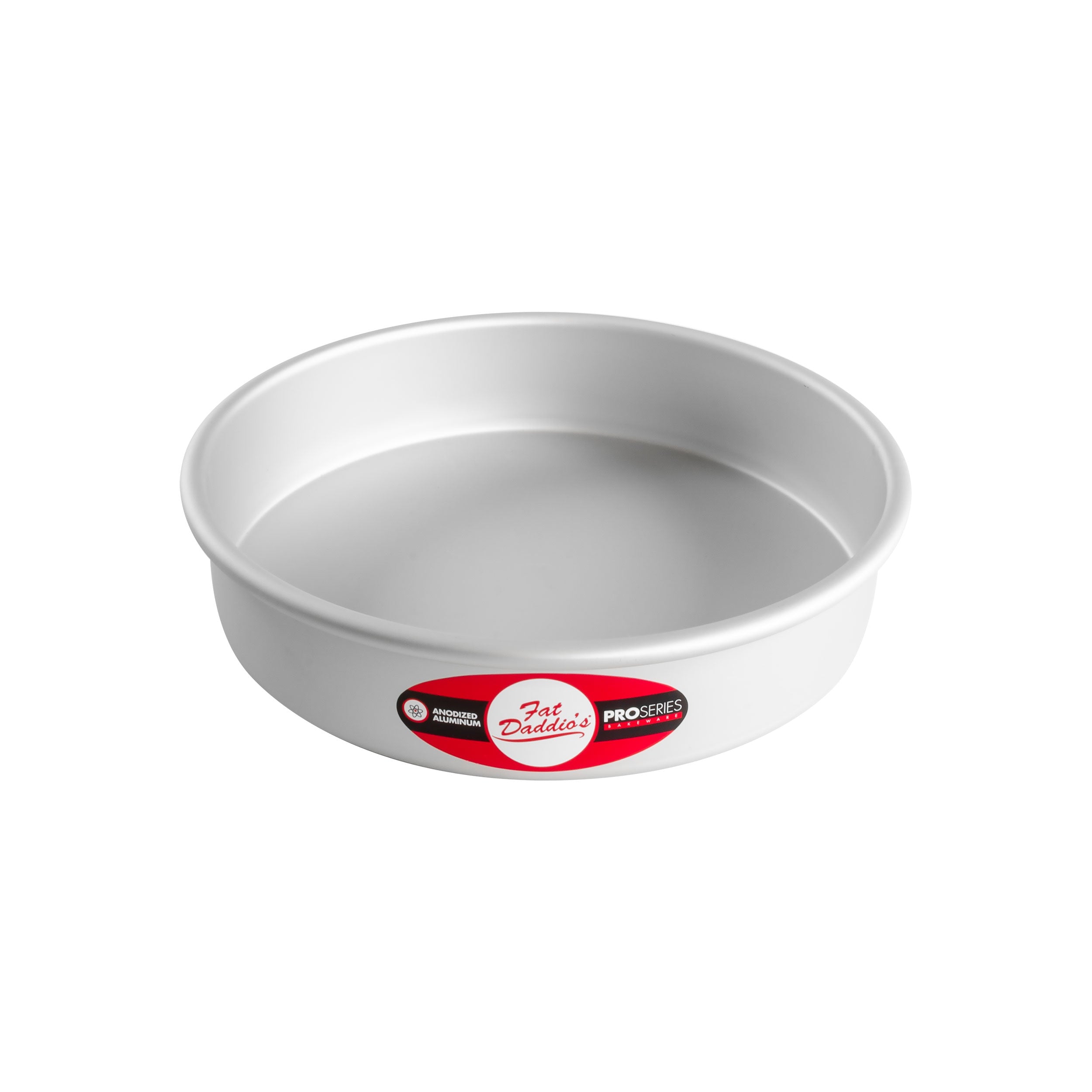 Fat Daddio, Anodized Aluminum, Round Pan, 9 in x 2 in (PRD-92) - Papagino Foods Inc.