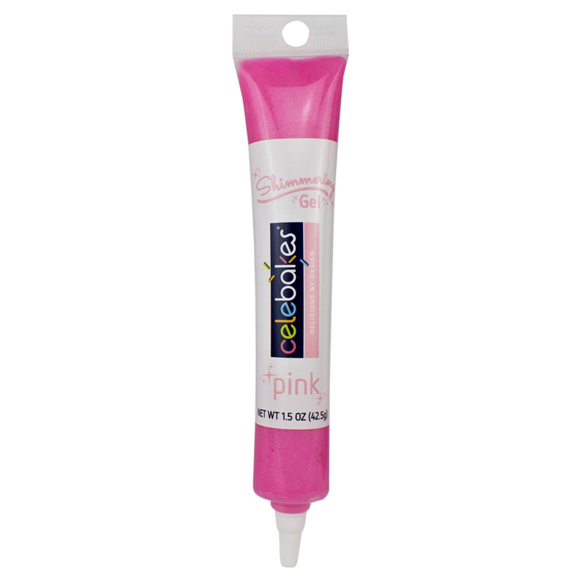 Pink Shimmering Gel,1.5 oz - Papagino Foods Inc.
