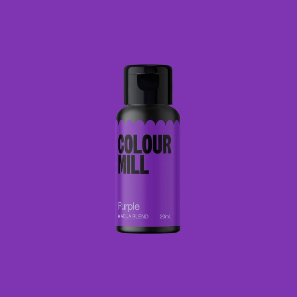 Colour Mill Aqua Blend Colouring 20 ml Purple - Papagino Foods Inc.