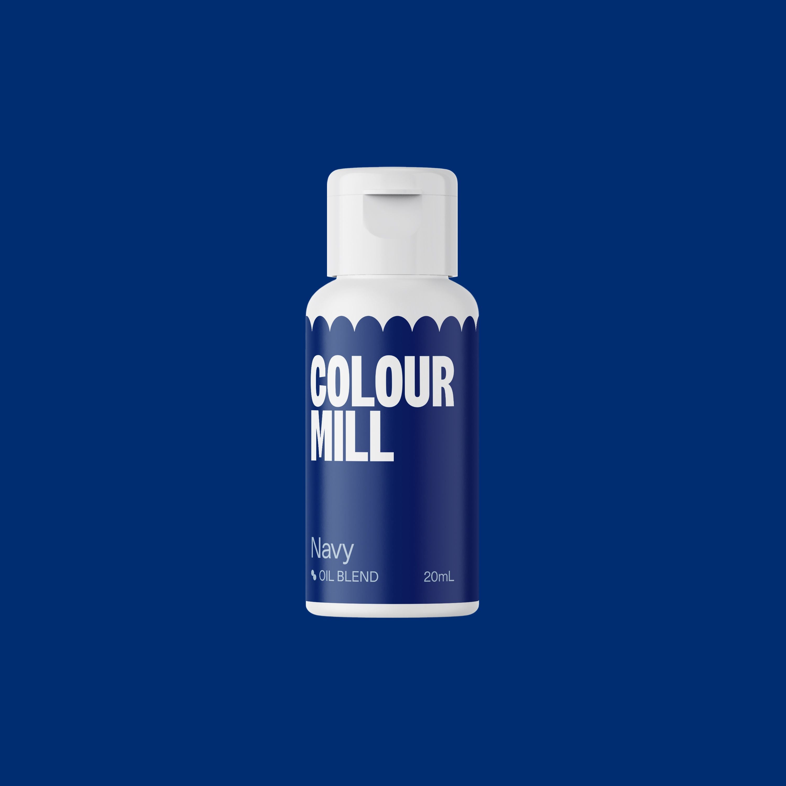 Colour Mill Oil Based Colouring 20 ml Navy - Papagino Foods Inc.