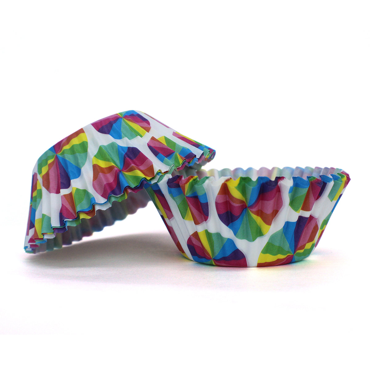 Celebakes Rainbow Party Standard Baking Cups, 50 Count - Papagino Foods Inc.