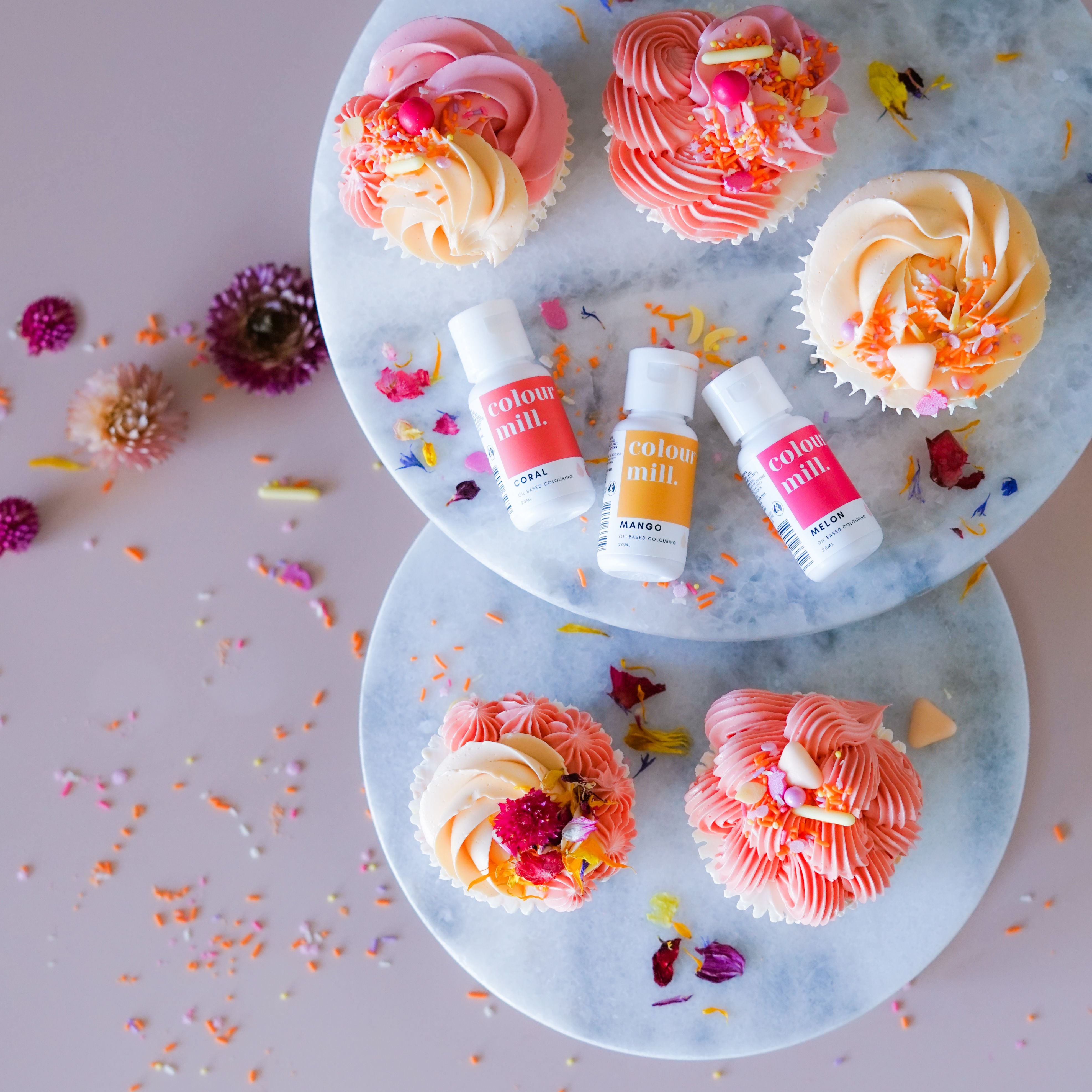 Colour Mill Oil Based Colouring 20ml Coral - Papagino Foods Inc.