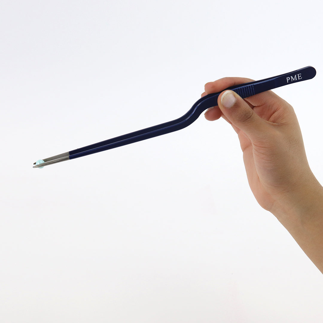 PRESENTATION TWEEZERS - LARGE (235MM / 9") #SCT606 - Papagino Foods Inc.