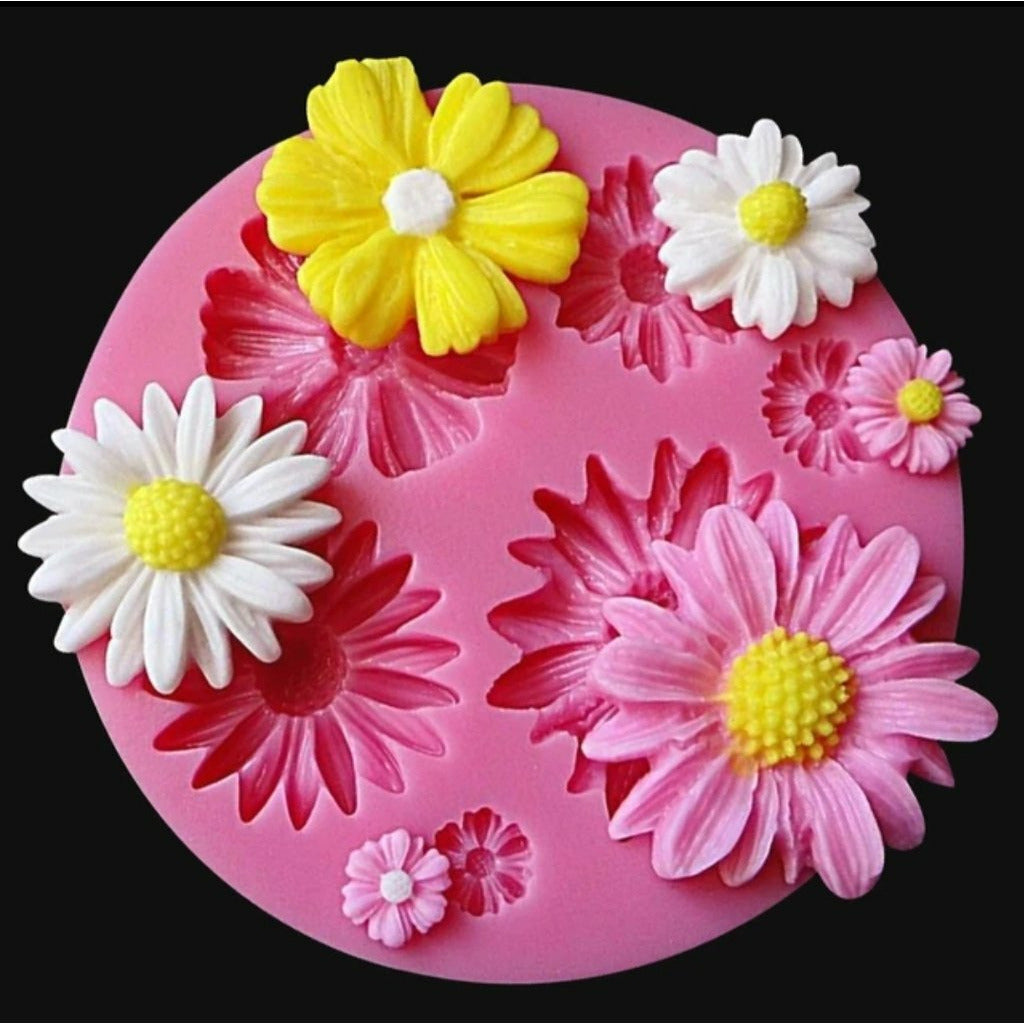 3D Flower Silicone Fondant Mold - Papagino Foods Inc.