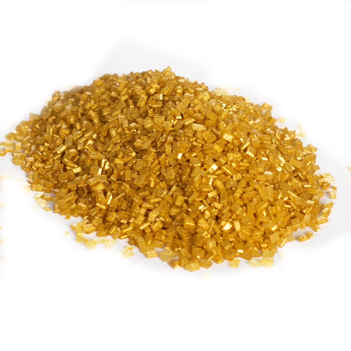 Shimmering Gold Crystal Sugar, 16 oz (1 Lb) - Papagino Foods Inc.