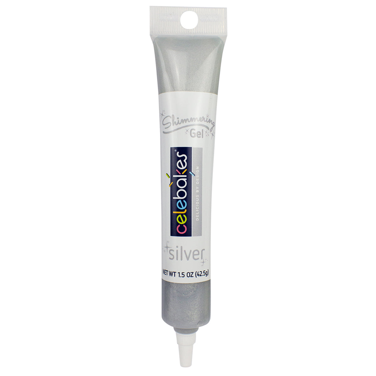 Silver Shimmering Gel, 1.5 oz - Papagino Foods Inc.