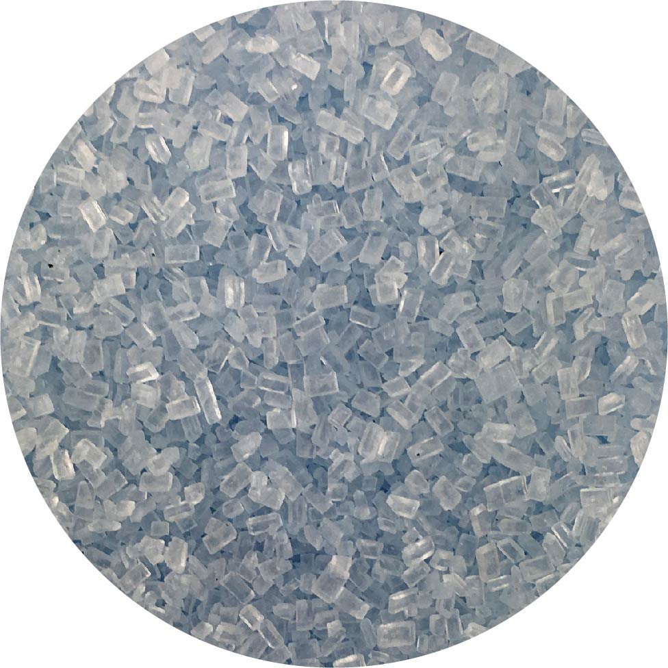 Celebakes Soft Blue Sugar Crystals, 4 oz. Product #7500-785049 - Papagino Foods Inc.