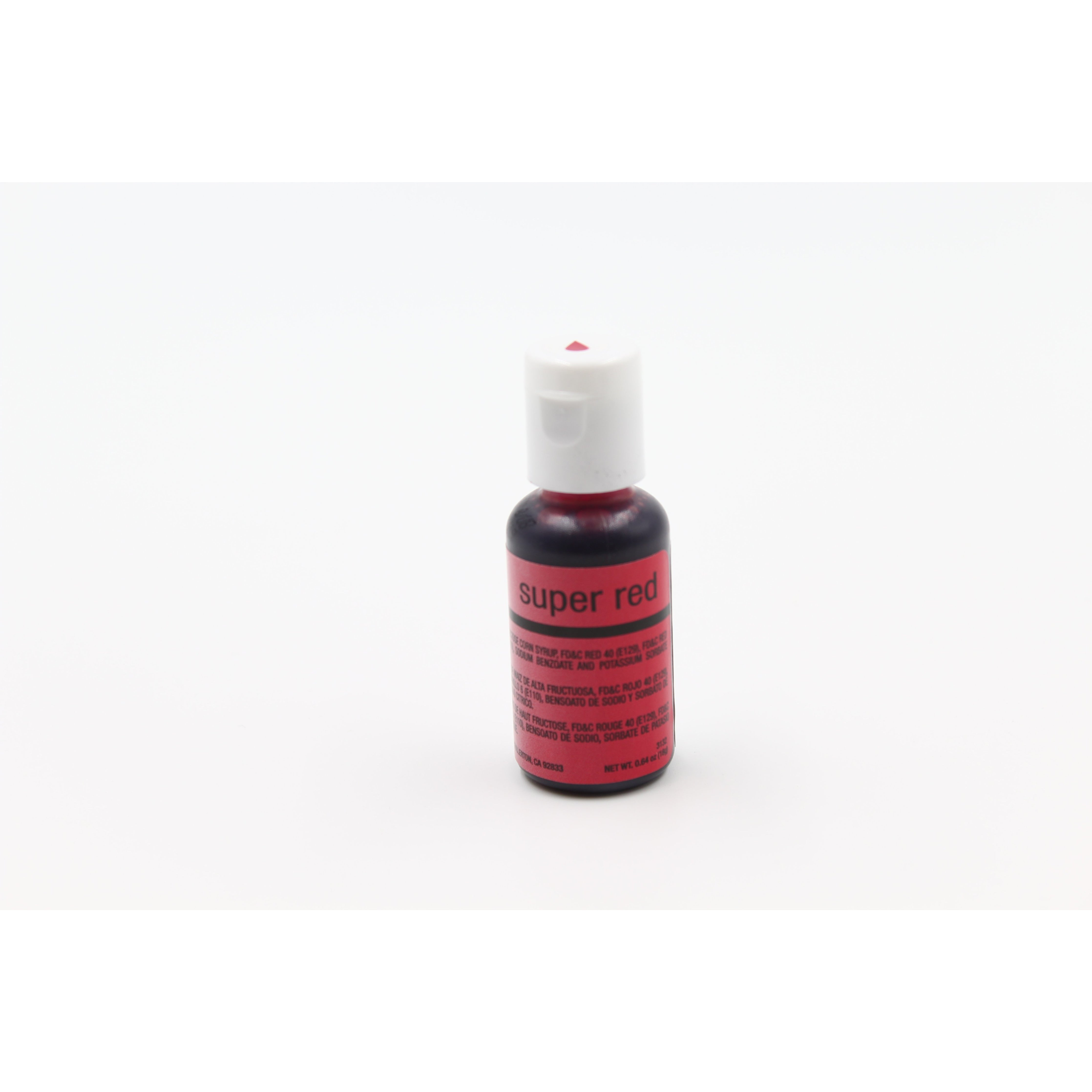 Chefmaster Super Red Airbrush Food Coloring (# 3132) 0.64 OZ - Papagino Foods Inc.