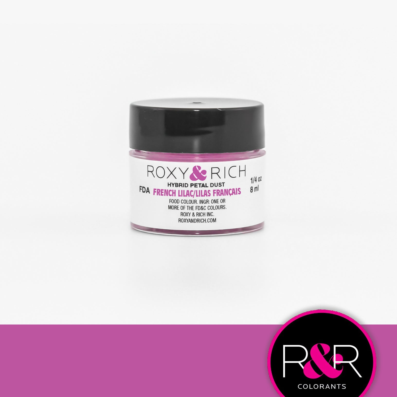 Roxy & Rich Hybrid Petal Dust French Lilac (# T2-102) - 1/4 OZ - Papagino Foods Inc.