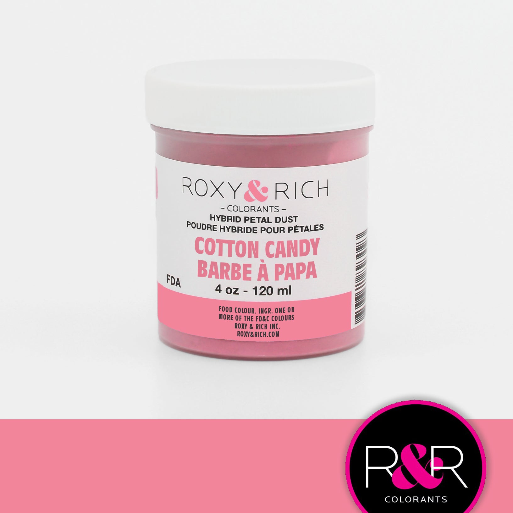 Hybrid Petal Dust Cotton Candy 4 oz (#T25-109) - Papagino Foods Inc.
