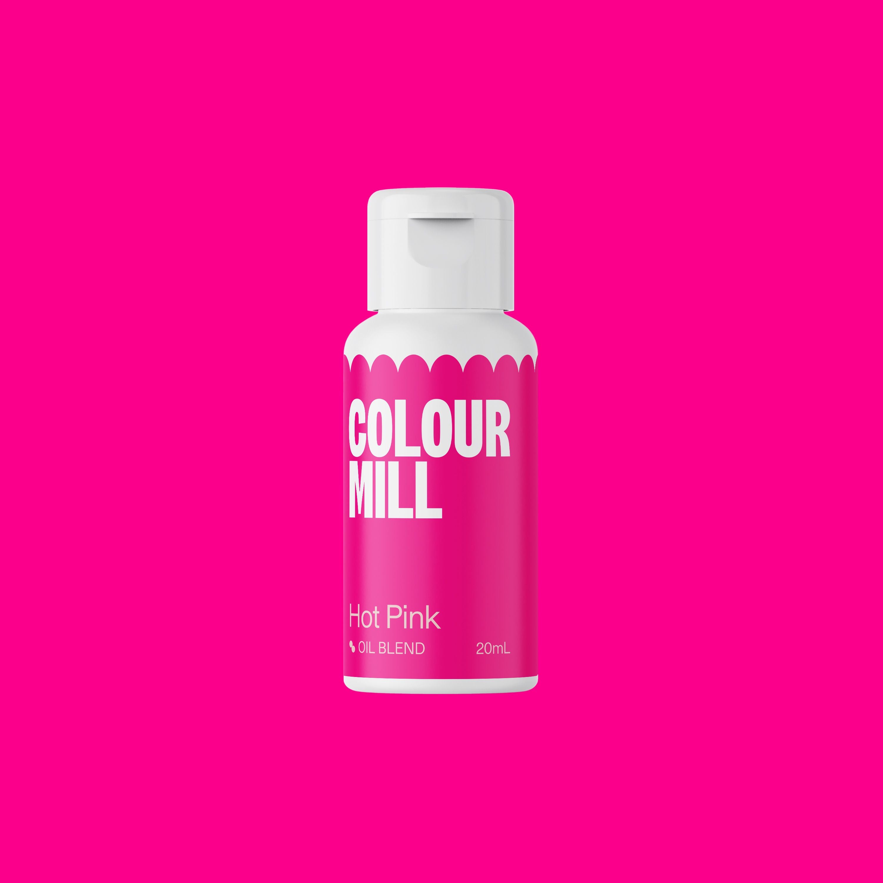 Colour Mill Oil Based Colouring 20 ml Hot Pink - Papagino Foods Inc.