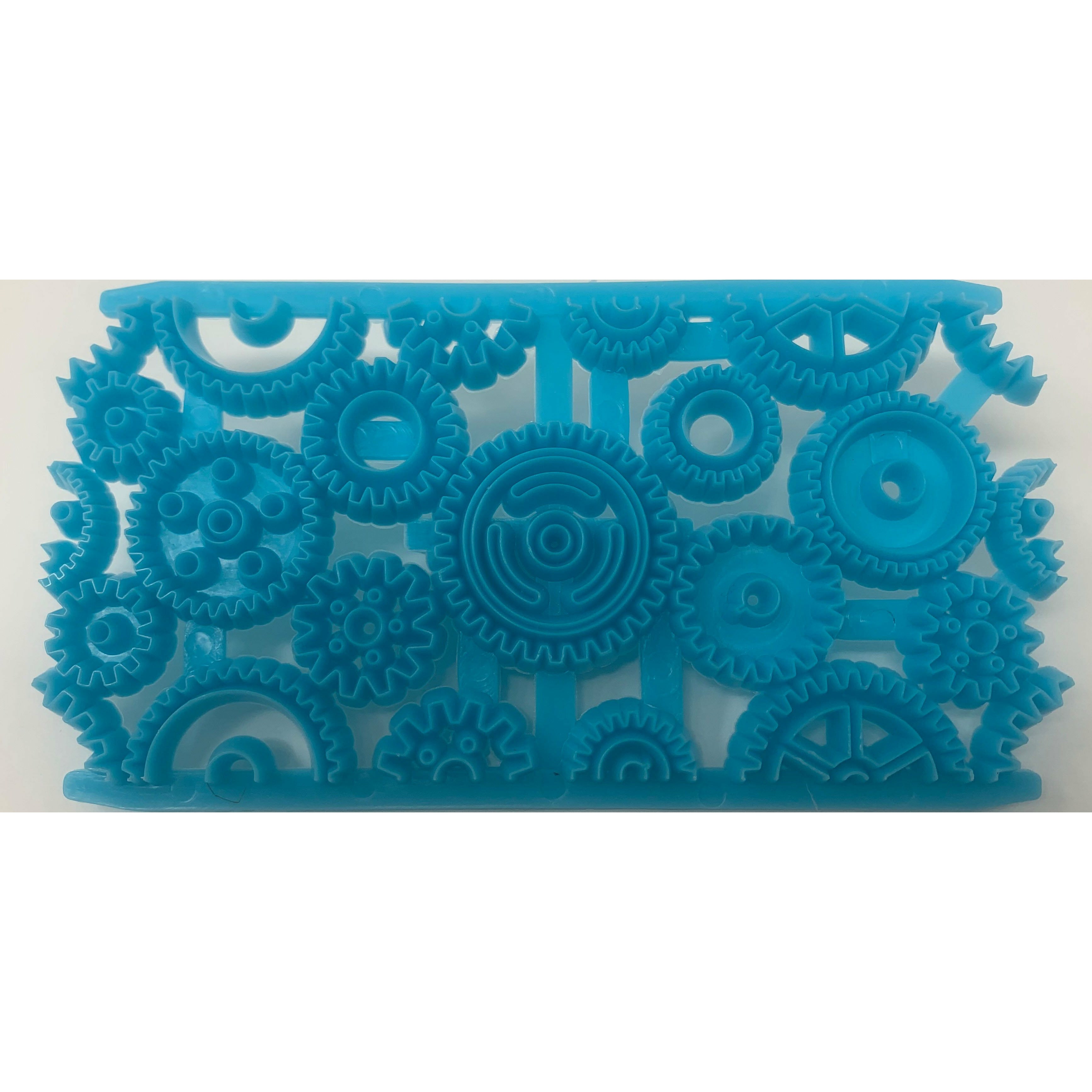 Steampunk Gears Fondant Embosser - Papagino Foods Inc.