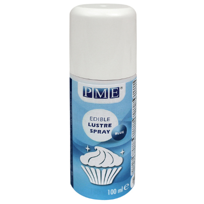 PME Lustre Edible Spray - Blue ( 100ml - 3.38 OZ) #LS692 - Papagino Foods Inc.