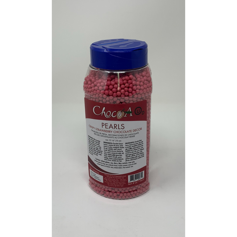 Chocoa Strawberry Chocolate Crispy Pearls 455 g