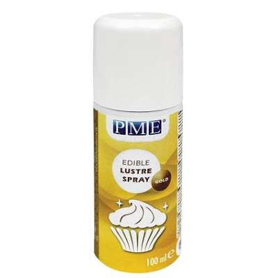 PME Luster Edible Spray - Gold ( 100ml - 3.38 OZ)