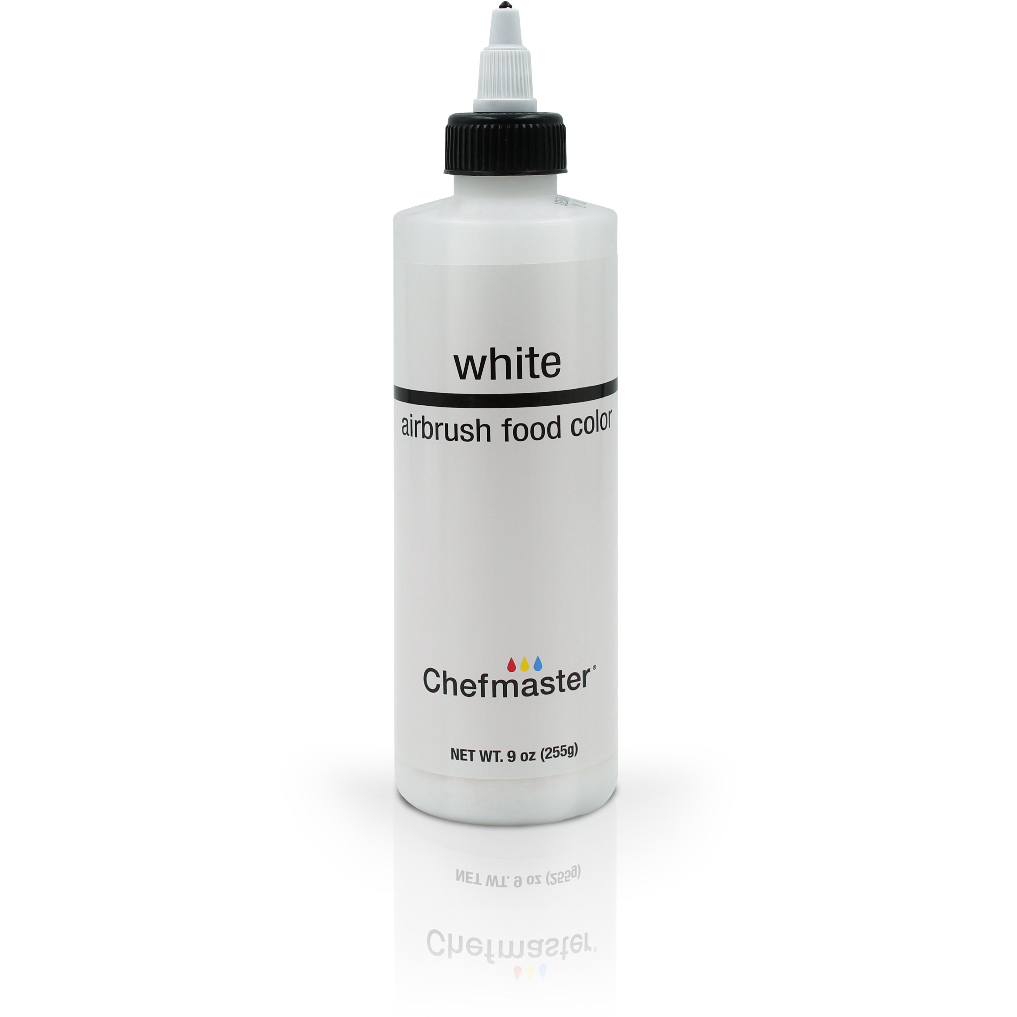 Chefmaster White Airbrush Food Coloring (# 3198) 9.0 OZ - Papagino Foods Inc.
