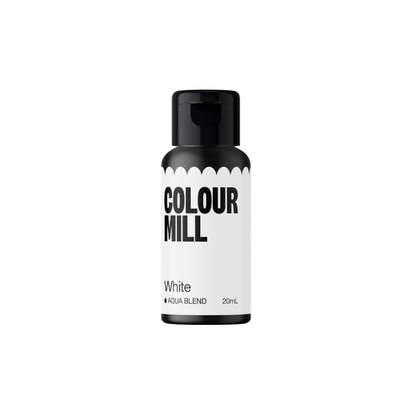Colour Mill Aqua Blend Colouring 20 ml White - Papagino Foods Inc.