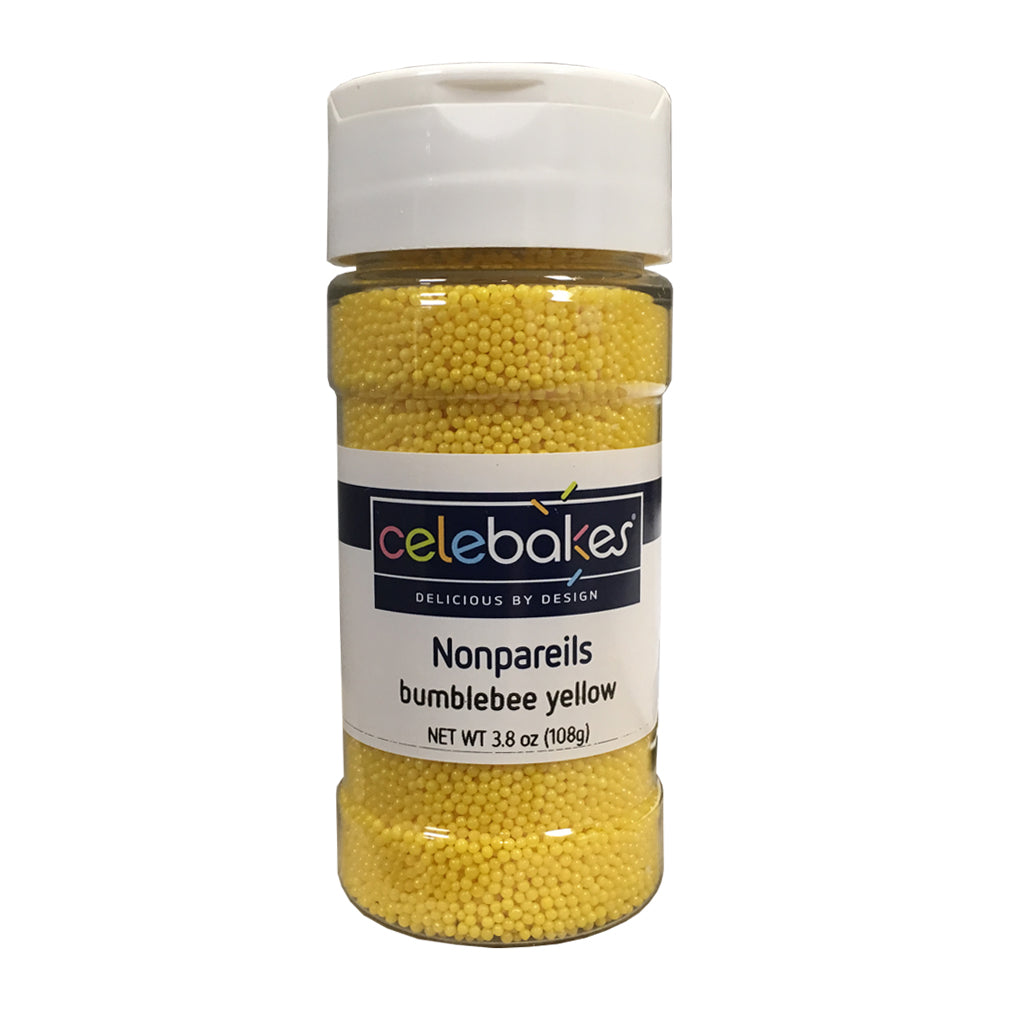 Yellow Nonpareils, 3.8 oz - Papagino Foods Inc.