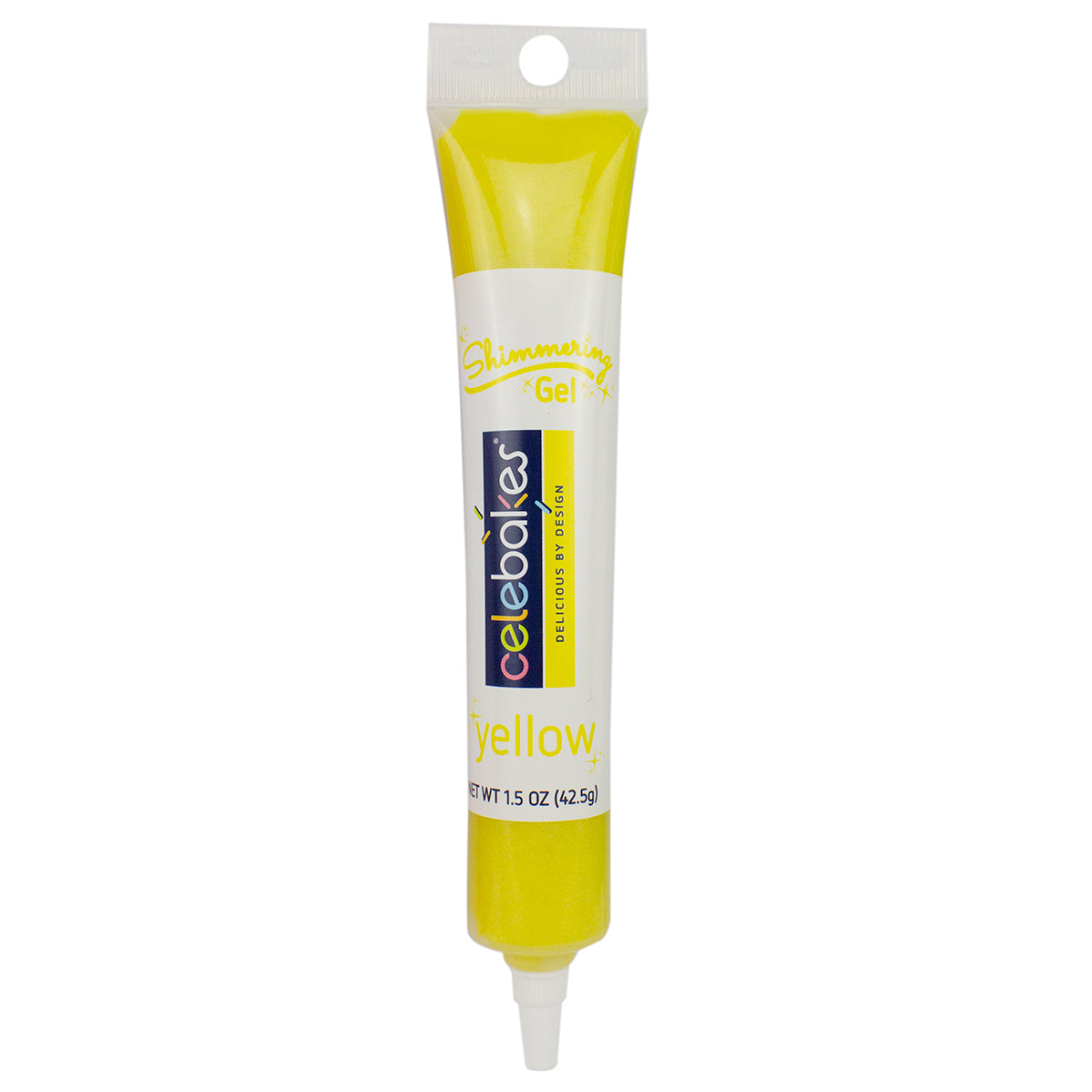 Yellow Shimmering Gel, 1.5 oz - Papagino Foods Inc.