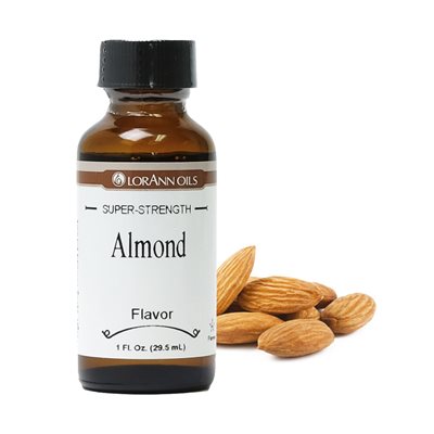 LorAnn Oils Almond Flavor - 1 OZ **BBD Aug 2024** - Papagino Foods Inc.