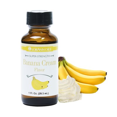 LorAnn Oils Banana Cream Flavor  - 1 OZ 0250-0500 - Papagino Foods Inc.