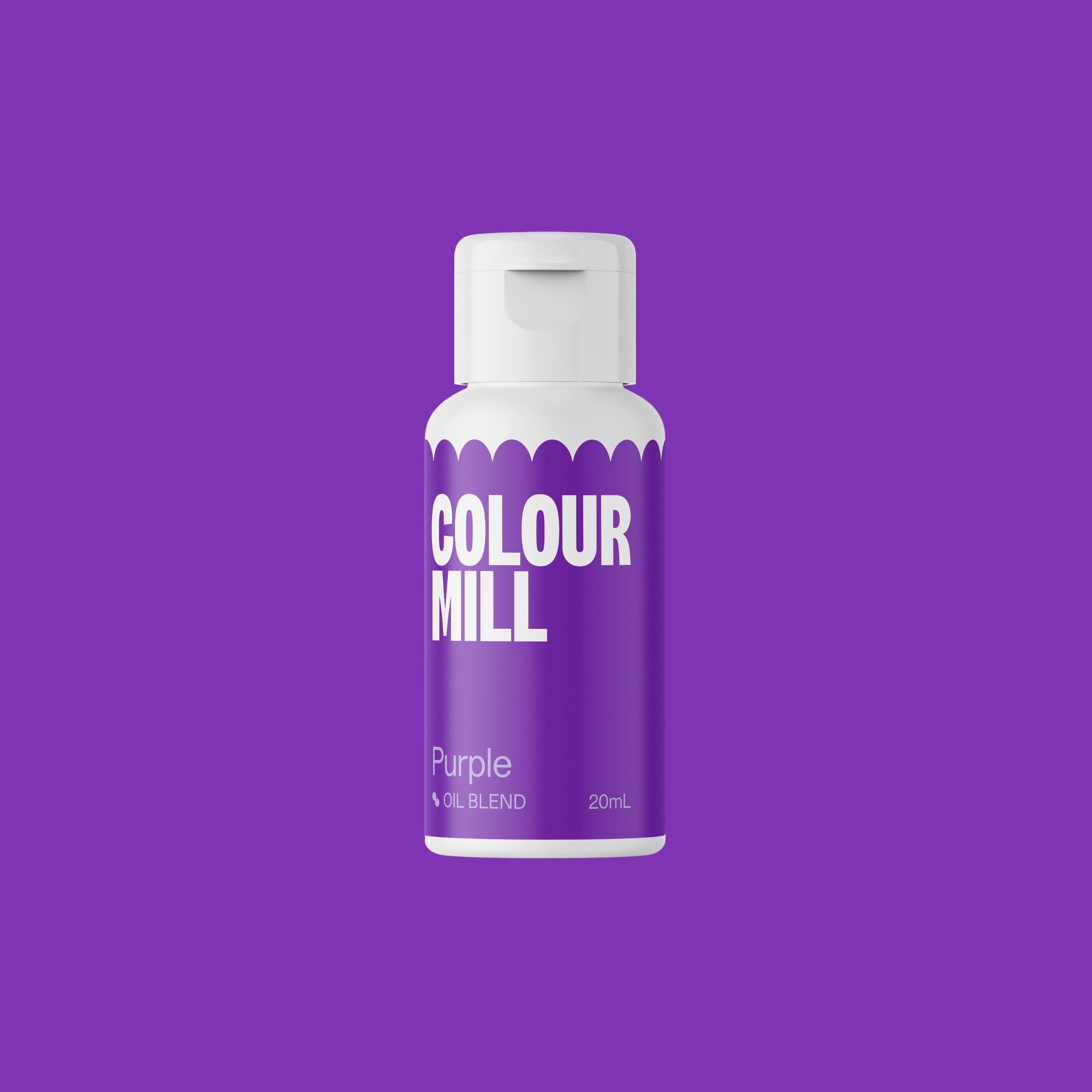 Colour Mill Oil Based Colouring 20 ml Purple - Papagino Foods Inc.