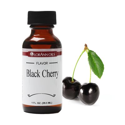 LorAnn Oils Black Cherry Flavor  - 1 OZ # 0880-0500 - Papagino Foods Inc.