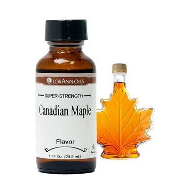 LorAnn Oils Canadian Maple Flavor - 1 OZ   # 0716-0500 - Papagino Foods Inc.