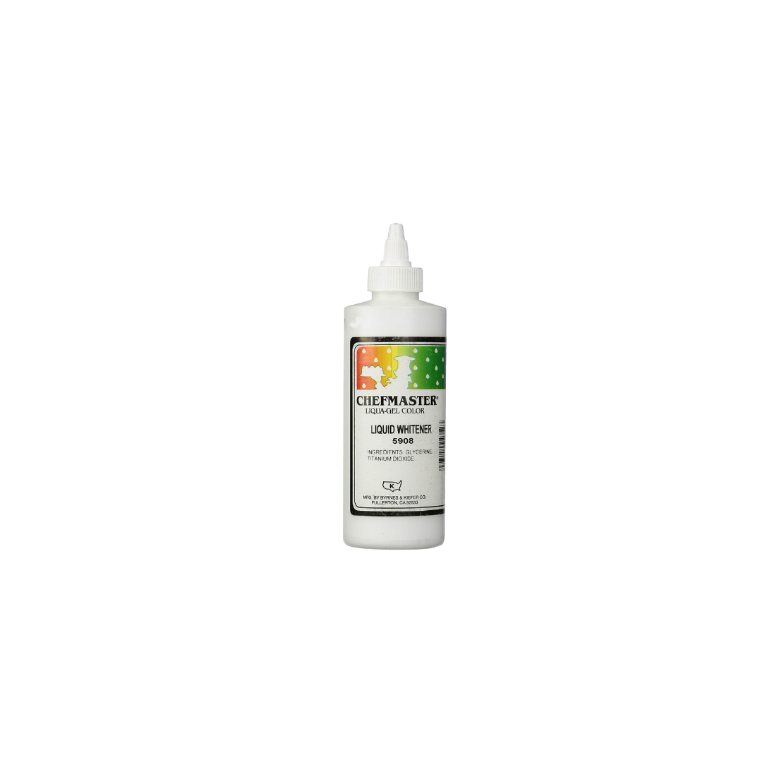 Chefmaster Liqua-Gel Whitener (# 5908) 16 OZ - Papagino Foods Inc.