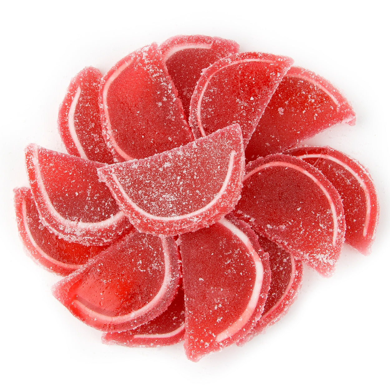 Mini Raspberry Jelly Slices -5 lb - Papagino Foods Inc.