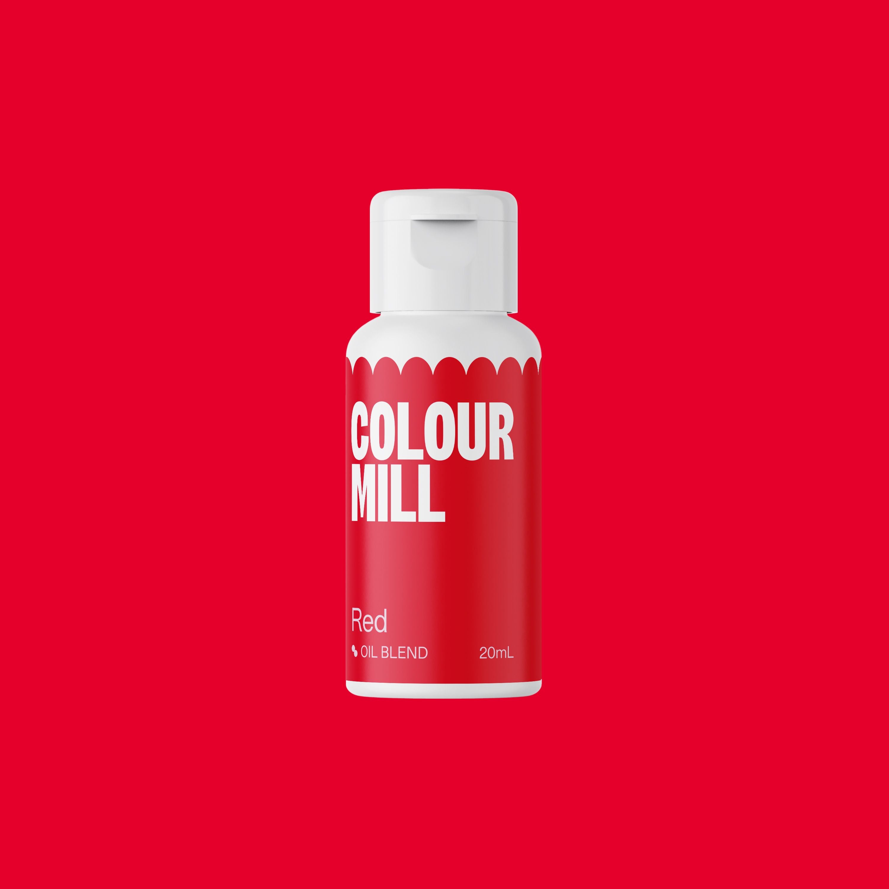 Colour Mill Oil Based Colouring 20 ml Red - Papagino Foods Inc.