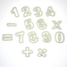 Fat Daddio, Nylon Cutter Set, Math Time! 5mm, 10 mm (#CKC-8003) - Papagino Foods Inc.