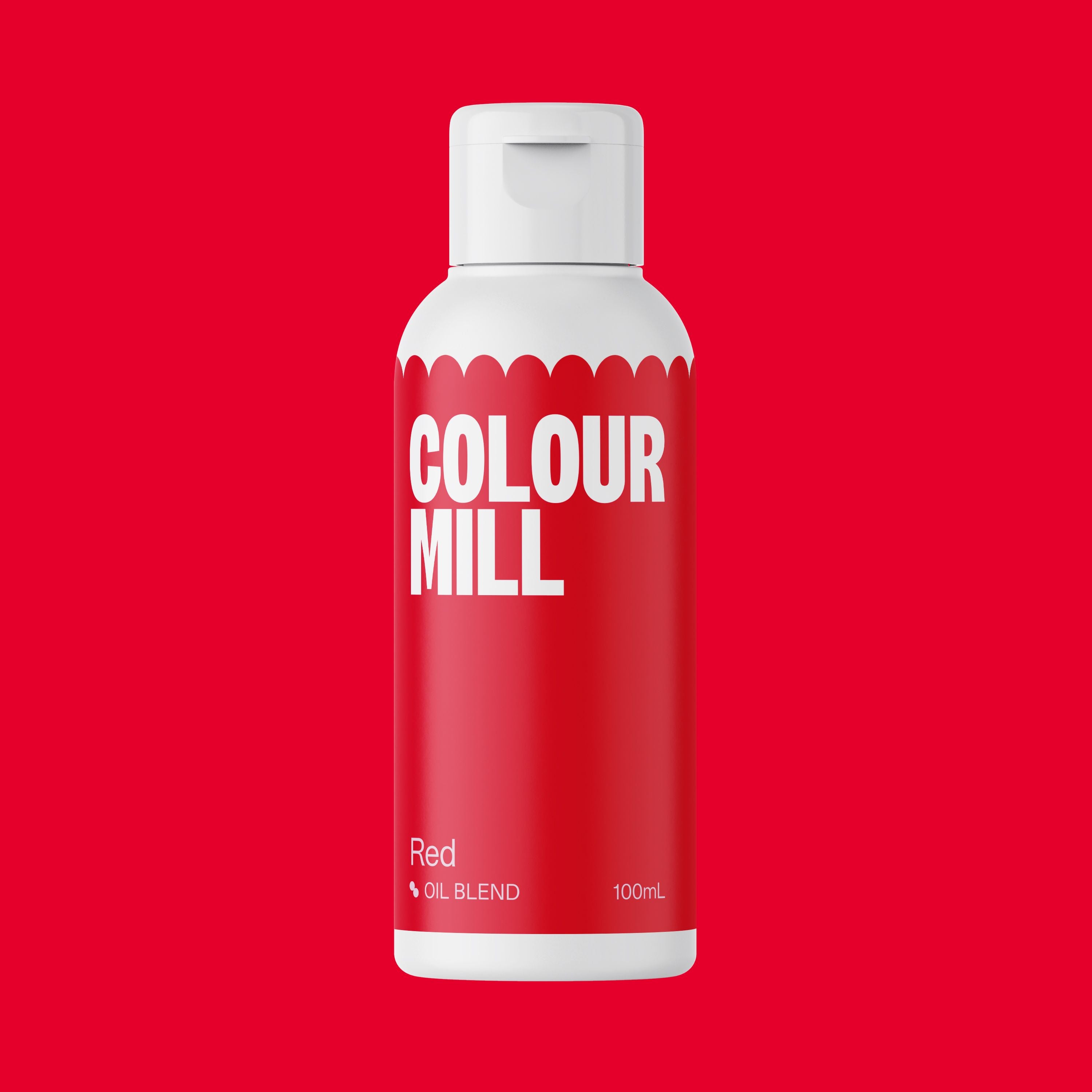Colour Mill Oil Based Colouring 100 ml Red - Papagino Foods Inc.