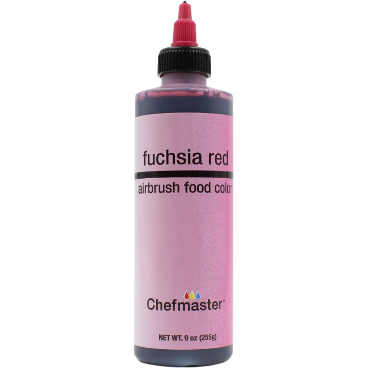 Chefmaster Fuchsia Red Airbrush Food Coloring (