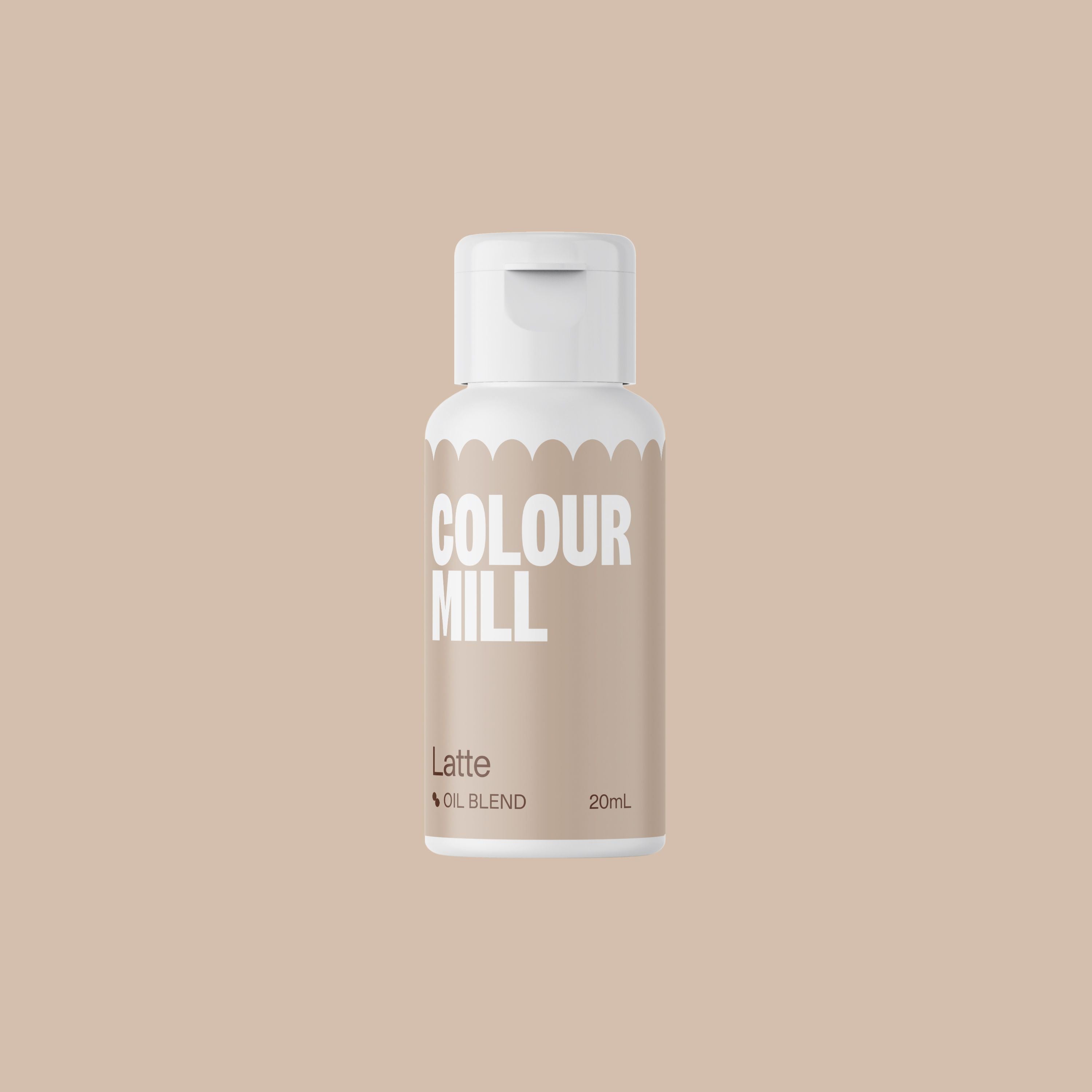 Colour Mill Oil Based Colouring 20 ml Latte - Papagino Foods Inc.