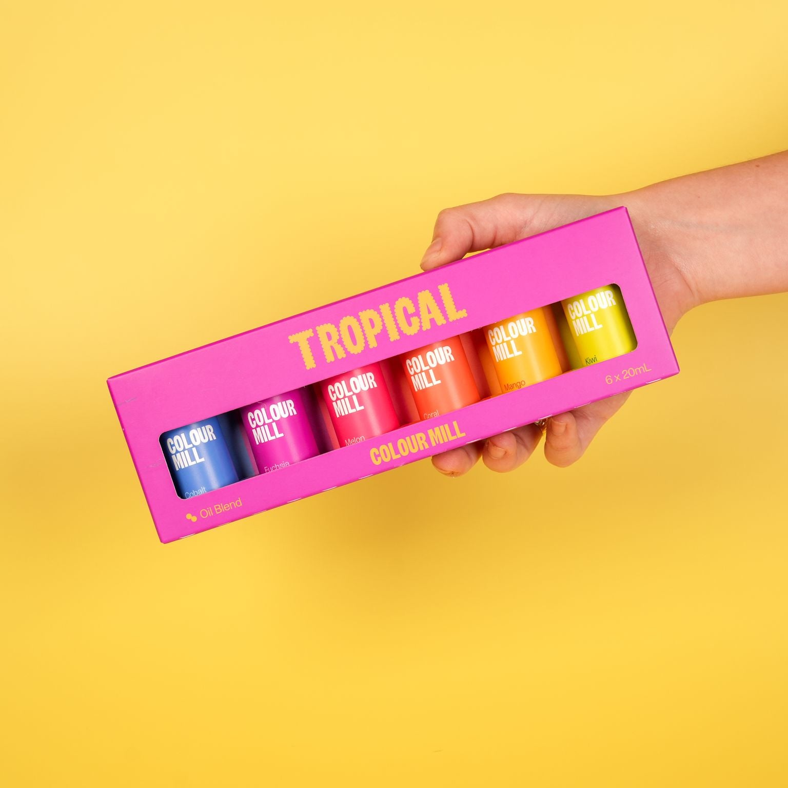 Colour Mill Oil Based Colouring 20ml Tropical Pack - Papagino Foods Inc.